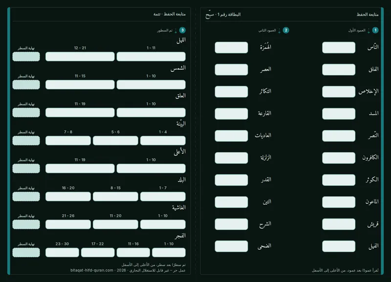 الظهر — المستوى 1