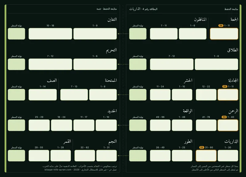 الظهر — المستوى 4