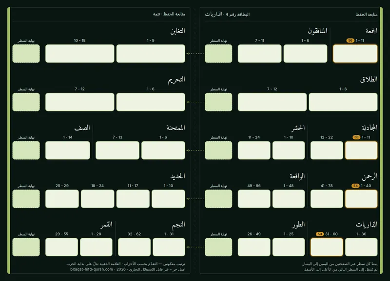الظهر — المستوى 4